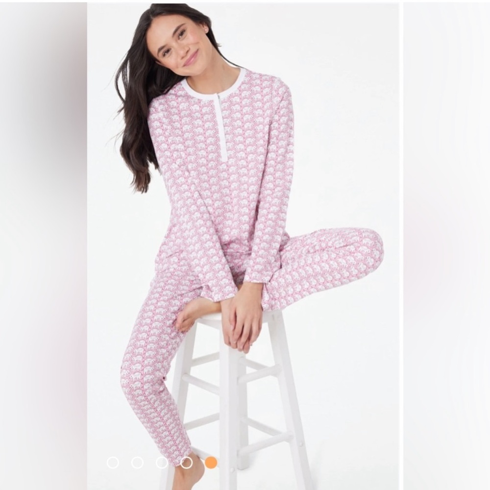Roller Rabbit Pajamas Size Medium Pink